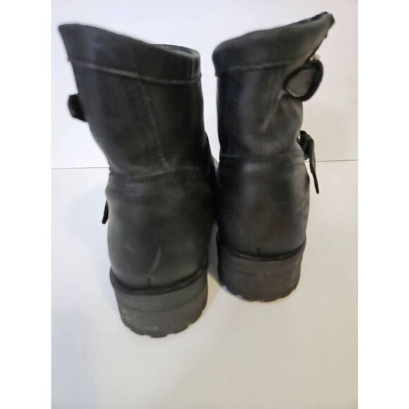 Harley-Davidson Allerton black leather ankle boots. Size 7.5. - Picture 5 of 9